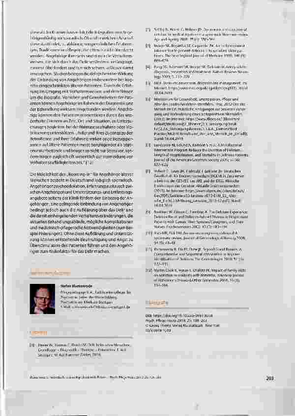 Vorschauseite 5: Individuelle und multiprofessionelle Prävention und Therapie