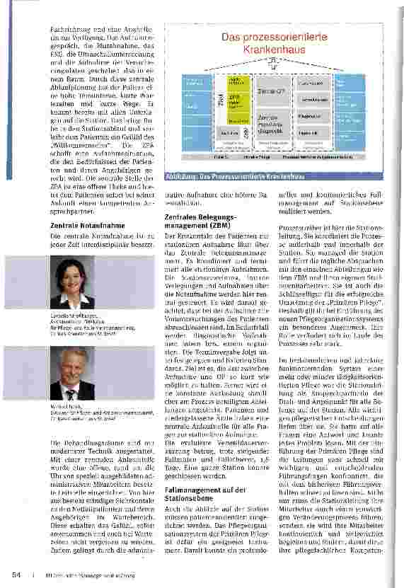 Vorschauseite 2: Das Prozessorientierte Krankenhaus
