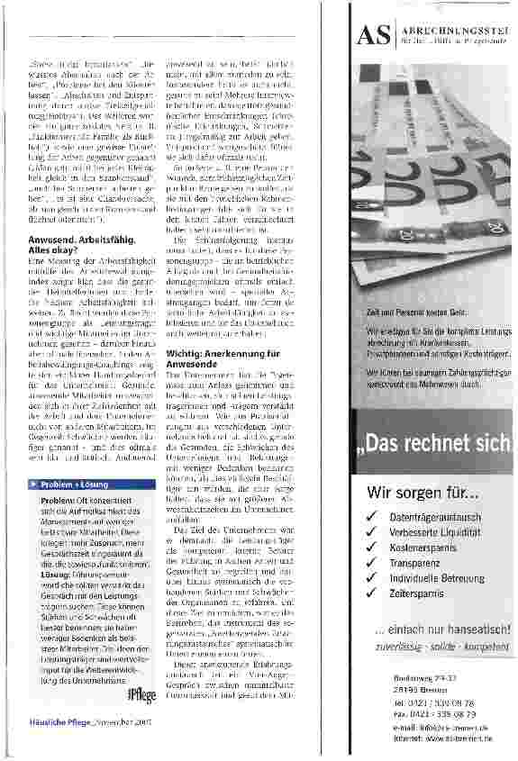 Vorschauseite 2: Leistungsträger im Blick