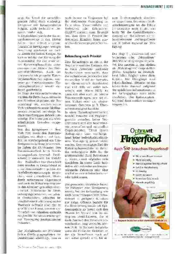 Vorschauseite 2: Vorbereitung für den Ernstfall