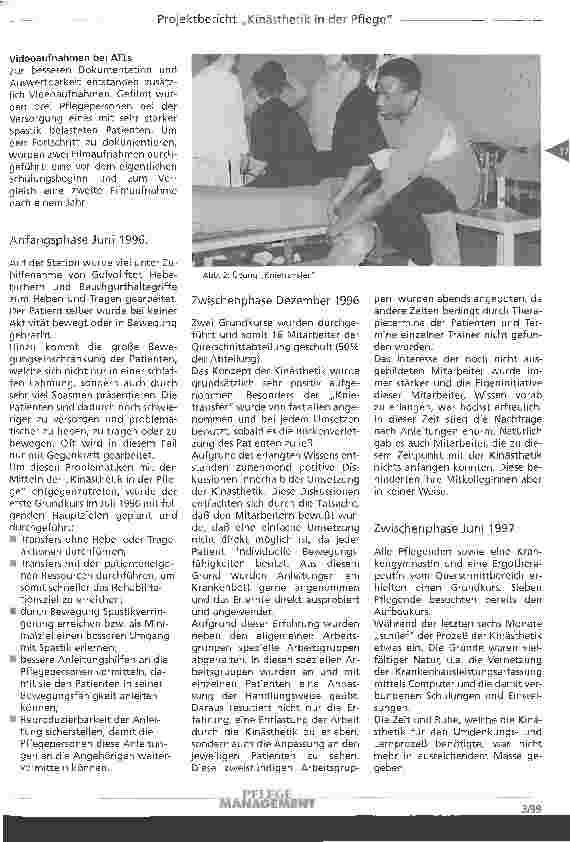 Vorschauseite 3: Kinästhetik in der Pflege