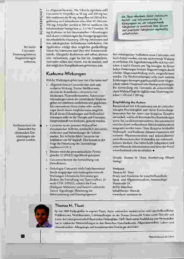 Vorschauseite 3: Weihrauch und Kurkuma bei Entzündungen