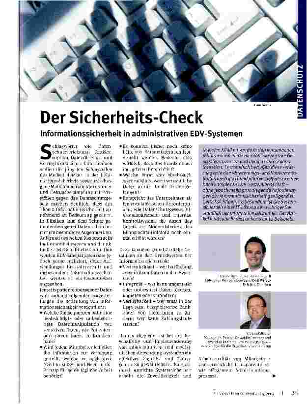 Vorschauseite 1: Der Sicherheits-Check