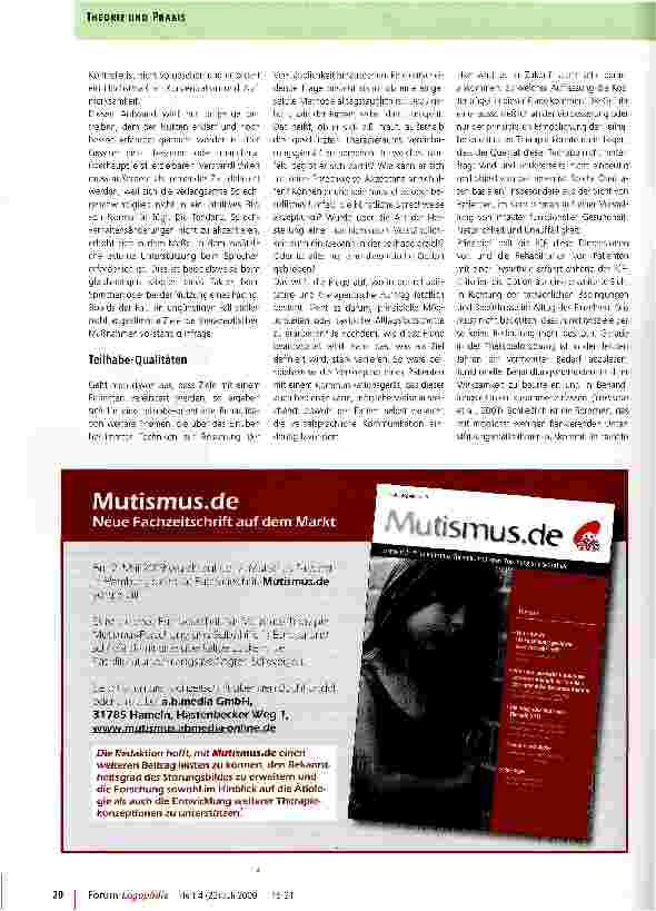 Vorschauseite 5: ICF und Dysarthrie