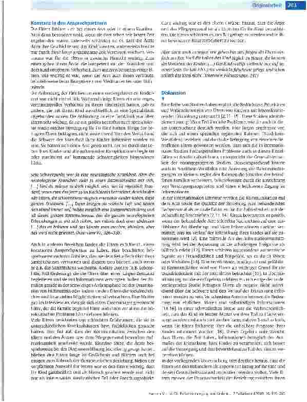 Vorschauseite 5: Die Palliativversorgung von Kindern und Jugendlichen in Nordrhein-Westfalen aus der Sicht der Eltern