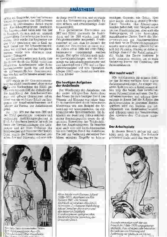 Vorschauseite 2: Standortbestimmung Anästhesie