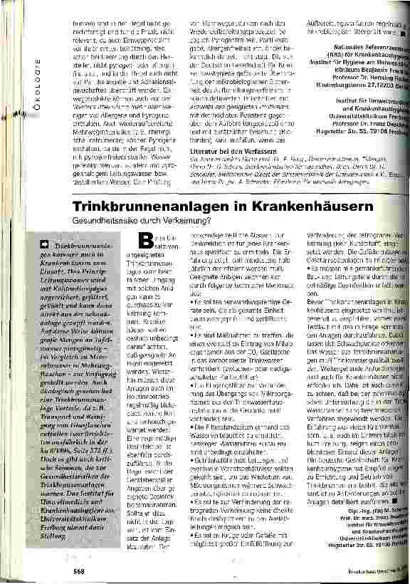 Vorschauseite 3: Einwegprodukte wiederverwenden? Stellungnahme des Nationalen Referenzzentrums für Krankenhaushygiene zu Aufbereitung und Resterilisation
