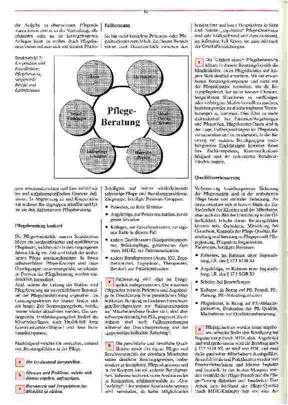 Vorschauseite 3: Pflege braucht Beratung Herausforderung und Möglichkeit