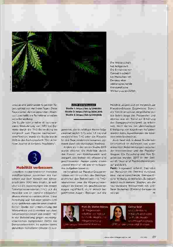 Vorschauseite 2: HILFT CANNABIS bei Demenz?