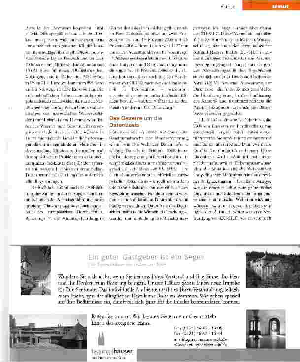 Vorschauseite 2: Armut in Europa