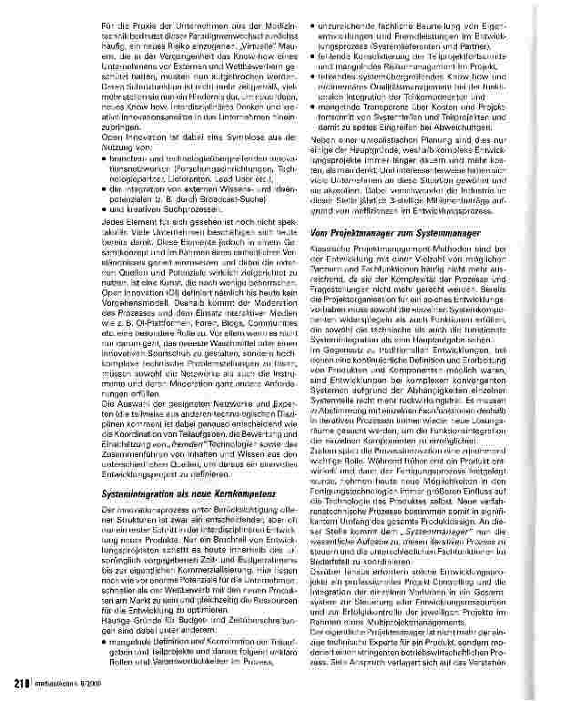 Vorschauseite 3: Erfolgsorientiertes Innovationsmanagement in der Medizintecnnik