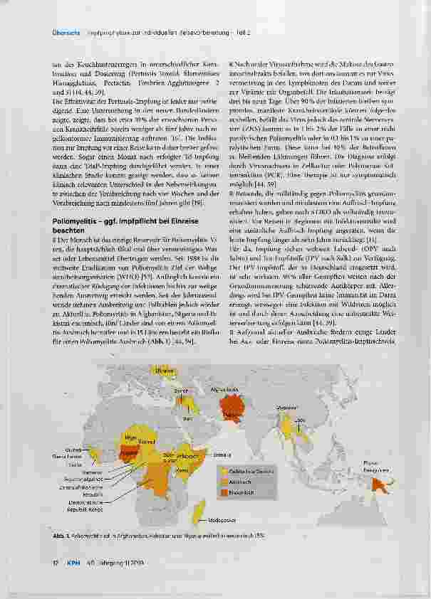 Vorschauseite 2: Impfprophylaxe zur individuellen Reisevorbereitung Teil 2: Reiseimpfungen im Detail