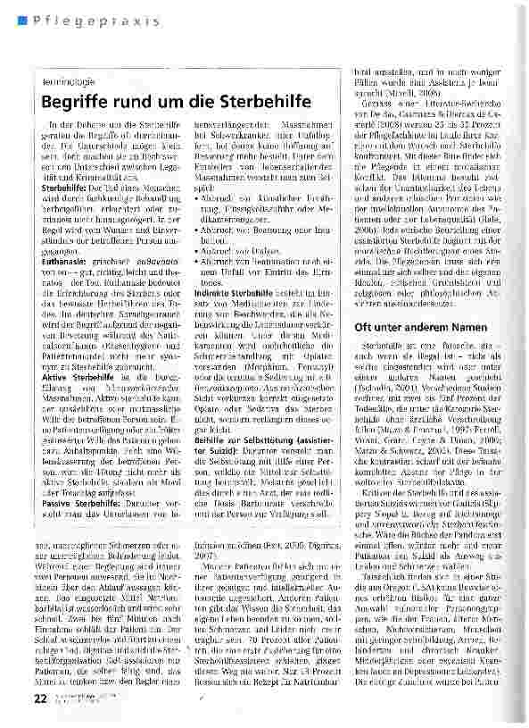 Vorschauseite 2: Offene Gesprächskultur ist notwendig