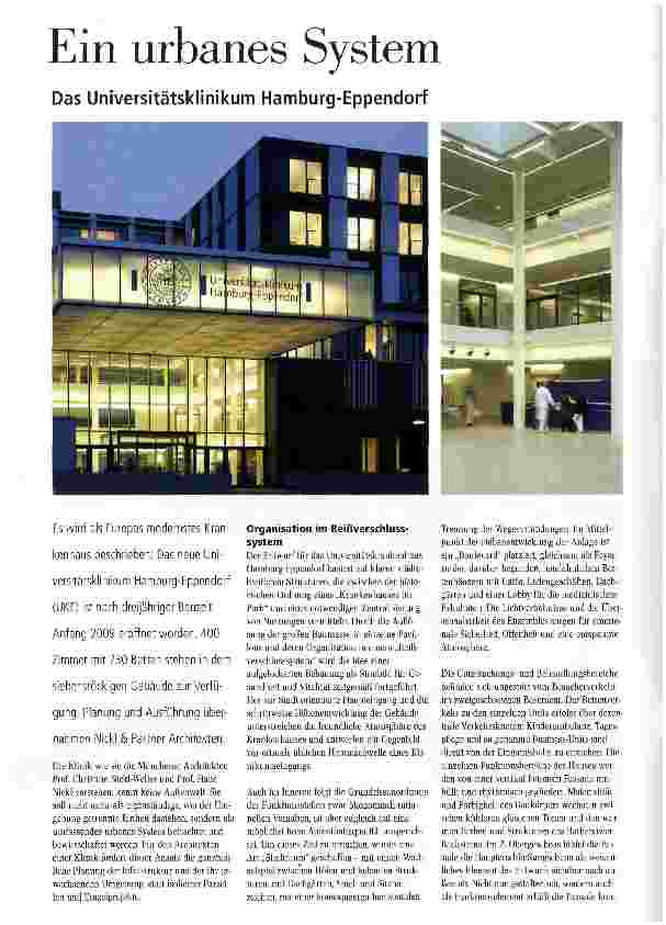 Vorschauseite 1: Ein urbanes System