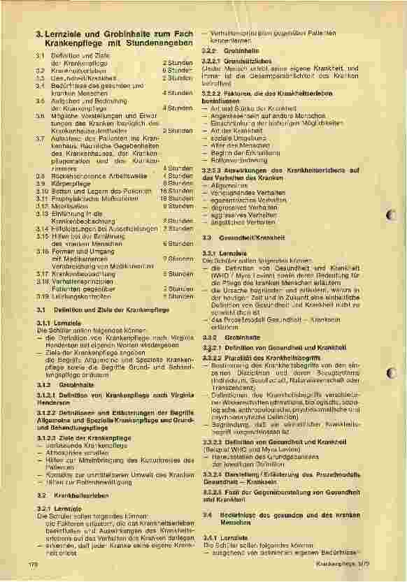 Vorschauseite 2: Zielorientierte Planung eines sechswöchigen Einführungsblocks in der Krankenpflegeausbildung (Teil I)