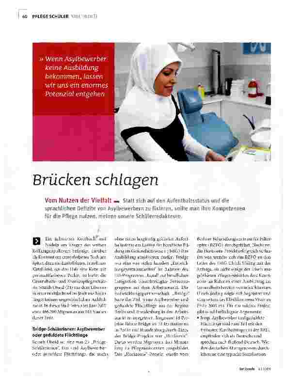 Vorschauseite 1: Brücken schlagen