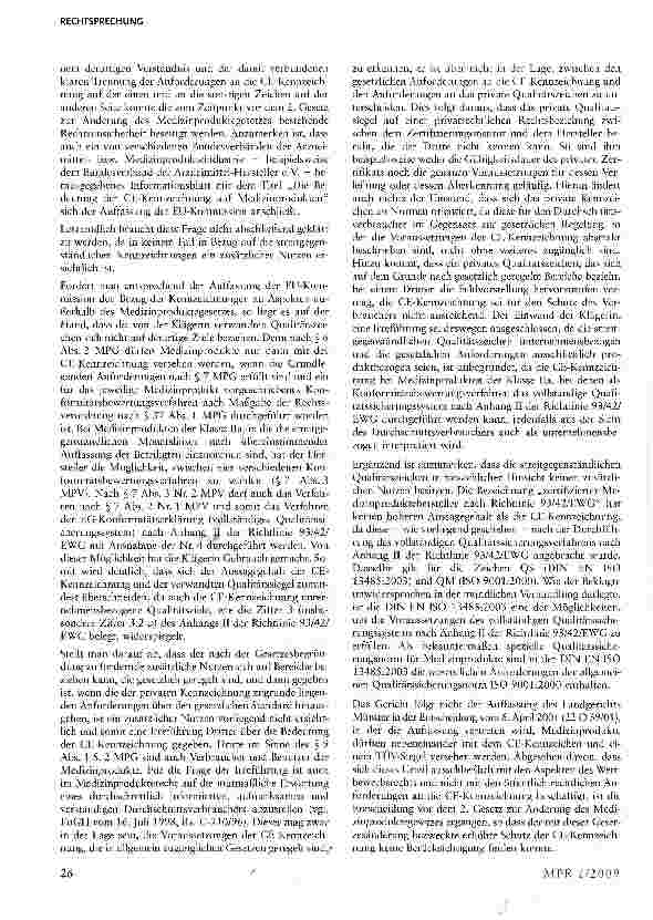 Vorschauseite 4: Irreführung über die Bedeutung der CE-Kennzeichnung bei Verwendung zusätzlicher Qualitätssiegel