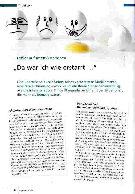 Vorschauseite 1: Da war ich wie erstarrt