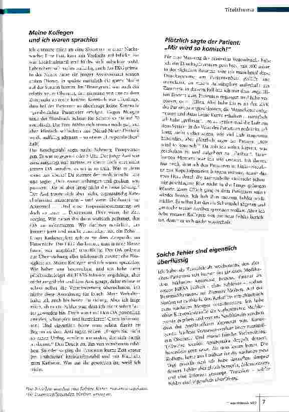Vorschauseite 2: Da war ich wie erstarrt