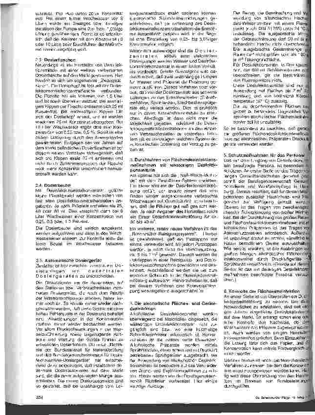 Vorschauseite 2: Flächenund Gerätedesinfektion