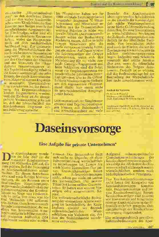 Vorschauseite 5: Einfluß auf die Kostenentwicklung? Rechtsform der Krankenhäuser