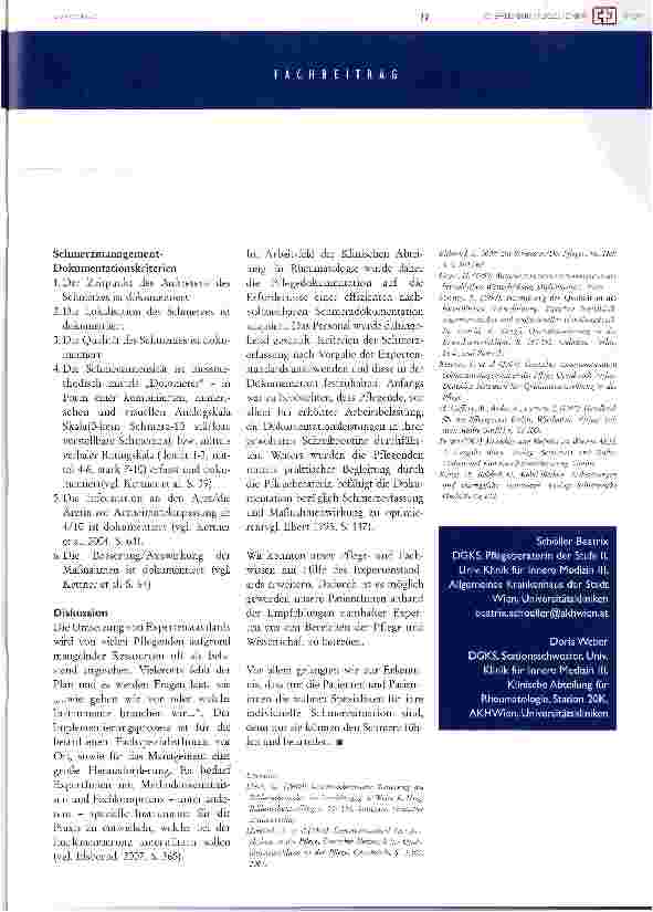 Vorschauseite 5: der deutsche expertenstandard schmerzmanagement in der pflegeein Wegweiser zur Optimierung des Schmerzmanagements in der praxis