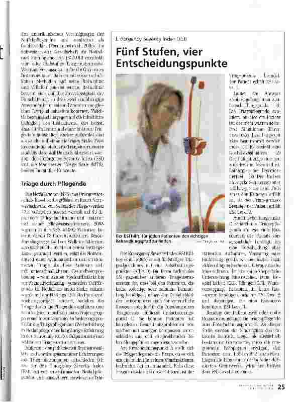 Vorschauseite 2: Professionelle Triage erhöht Sicherheit und entlastet