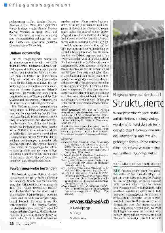 Vorschauseite 3: Professionelle Triage erhöht Sicherheit und entlastet
