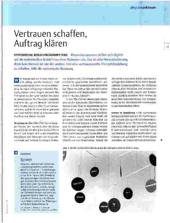 Vorschauseite 1: Vertrauen schaffen, Auftrag klären