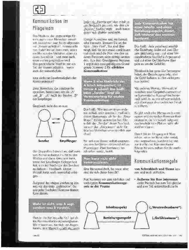 Vorschauseite 3: Thema: Krankheitsbild Schlaganfall