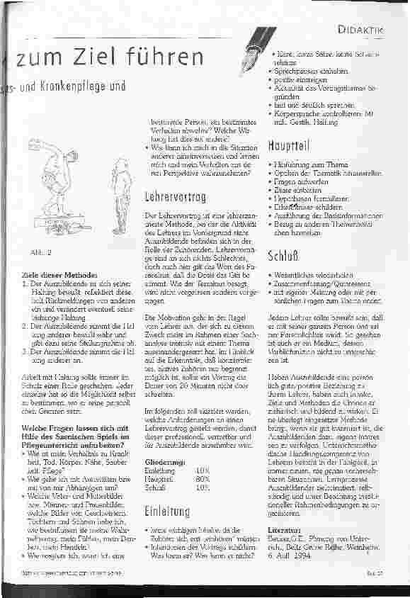 Vorschauseite 2: Unterrichtsmethoden - Wege, die zum Ziel führen