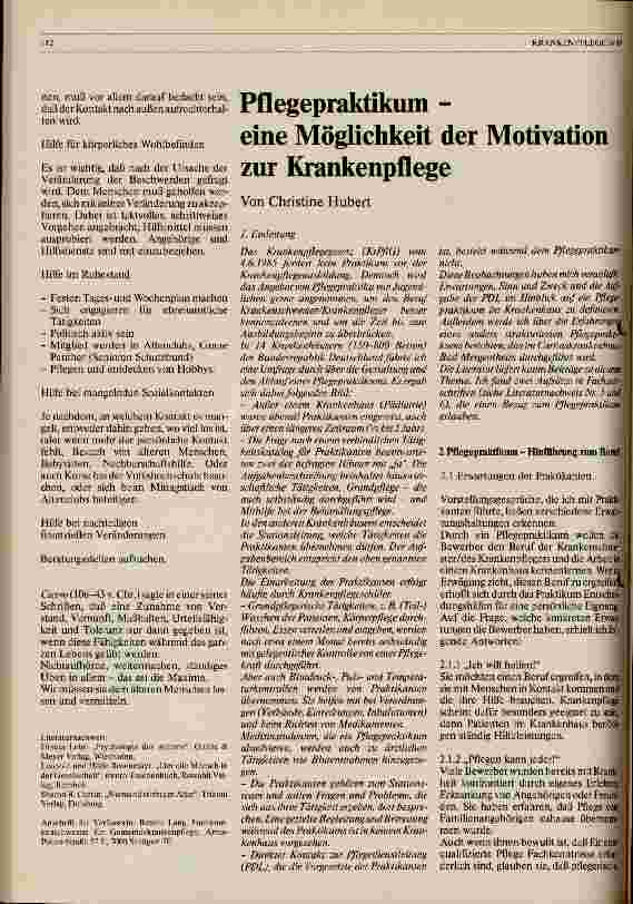 Vorschauseite 3: Psychische Veränderungen im Alter- Konsequenzen für eigenes Handeln