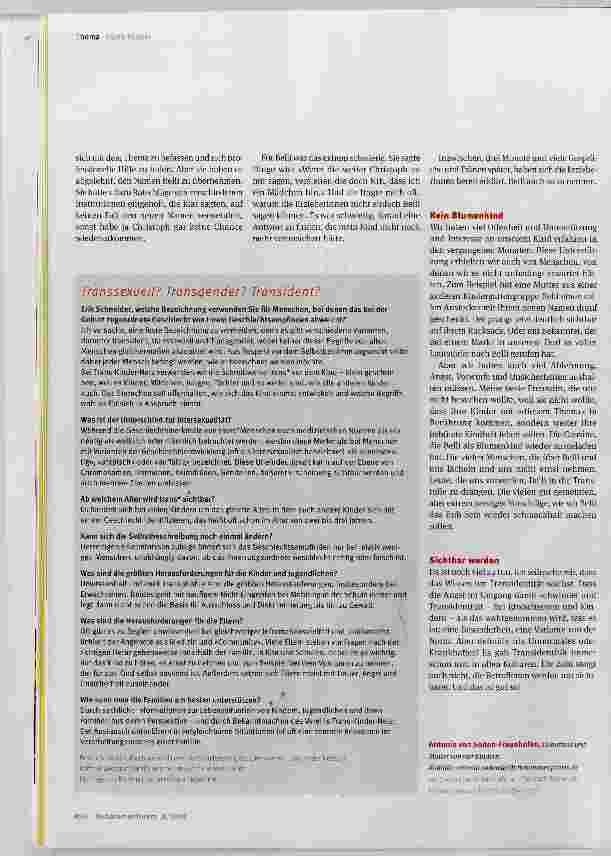 Vorschauseite 3: Wie aus Christoph Belli wurde