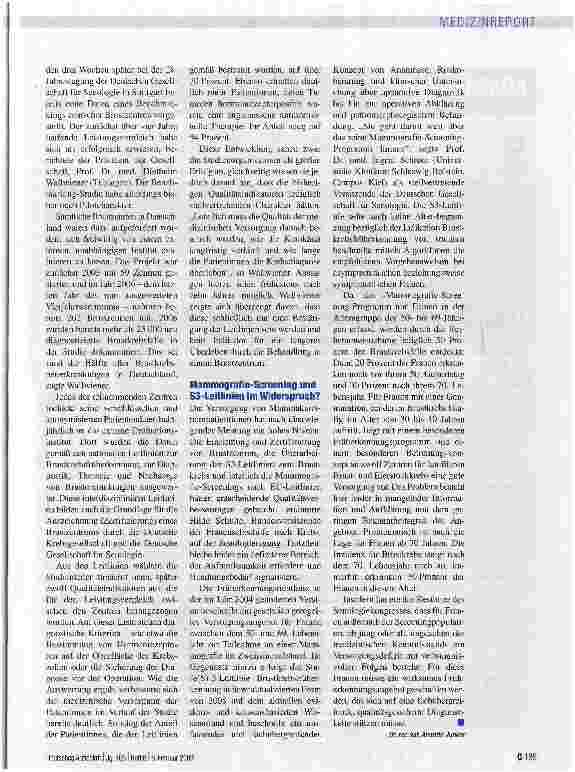 Vorschauseite 2: Zwischen Lob und Kritik