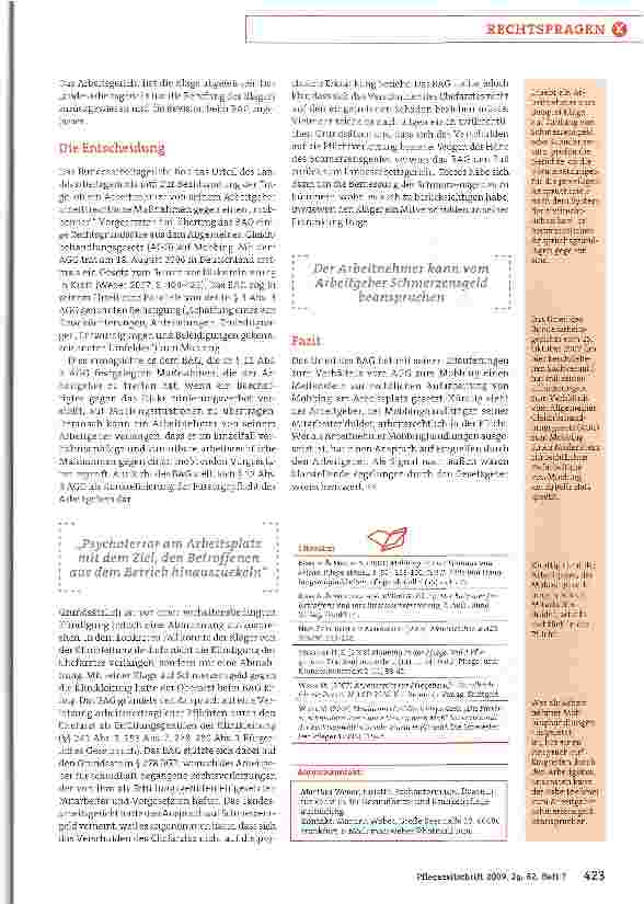 Vorschauseite 3: Mobbing am Arbeitsplatz
