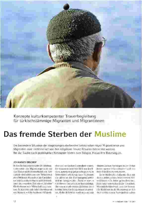 Vorschauseite 1: Das fremde Sterben der Muslime