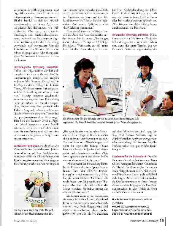 Vorschauseite 2: Pfadfinder im Medizinbetrieb