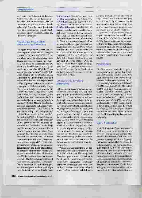 Vorschauseite 4: Aufwachsen als gesundes Geschwisterkind