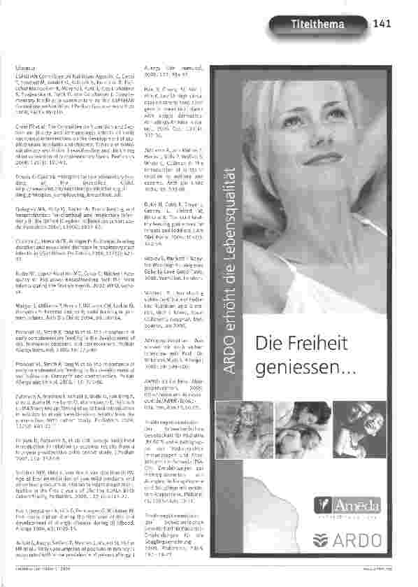 Vorschauseite 6: Allergieprävention im Umbruch