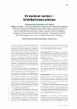 Vorschauseite 2: Stresslevel senken - Wohlbefinden stärken. Psychosoziale Kompetenz auf Station.