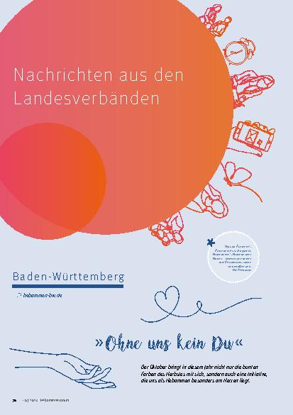 Vorschauseite 1: Nachrichten aus den Landesverbänden