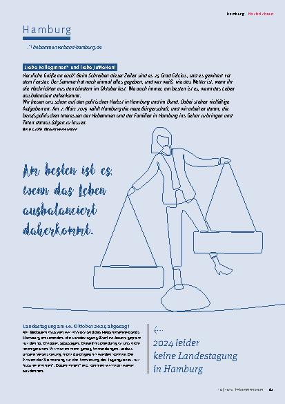 Vorschauseite 6: Nachrichten aus den Landesverbänden
