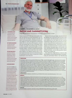 Vorschauseite 1: Active and Assisted Living Wege zur, Akzeptanz technischer Unterstutzungssysteme im Alter