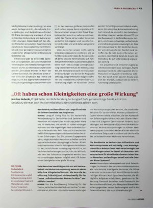 Vorschauseite 2: Active and Assisted Living Wege zur, Akzeptanz technischer Unterstutzungssysteme im Alter