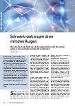 Vorschauseite 1: Schwer kranke sprechen mit den Augen