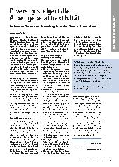Vorschauseite 1: Diversity steigert die Arbeitgeberattraktivität.