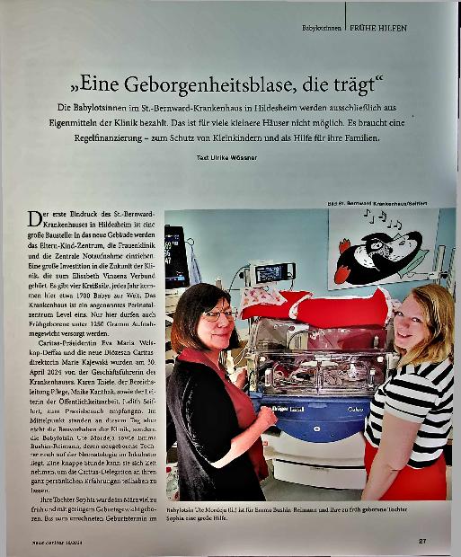 Vorschauseite 1: "»Eine Geborgenheitsblase, die trägt«"