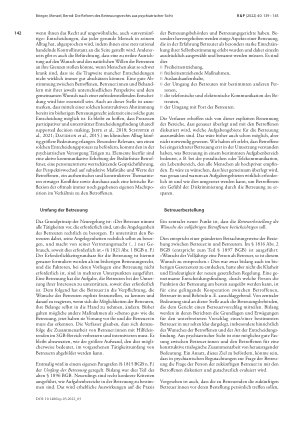 Vorschauseite 4: Die Reform des Betreuungsrechts aus psychiatrischer Sicht
