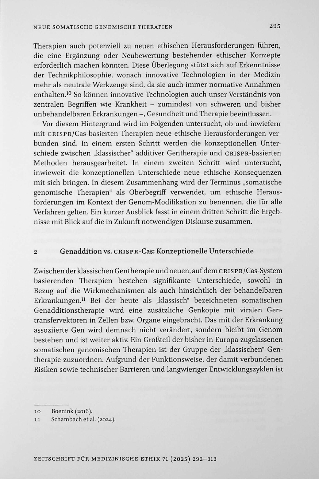 Vorschauseite 4: Neue somatische genomische Therapien – neue ethische Herausforderungen?