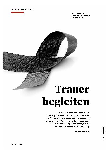 Vorschauseite 1: Trauer begleiten